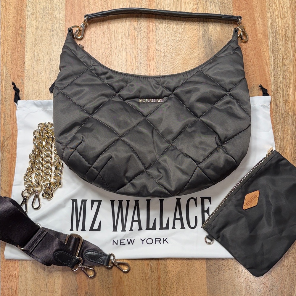MZ Wallace Quilted Madison Shoulder Bag Magnet